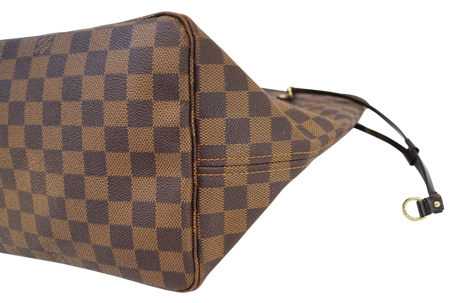 LOUIS VUITTON Damier Ebene Neverfull GM Shoulder Bag