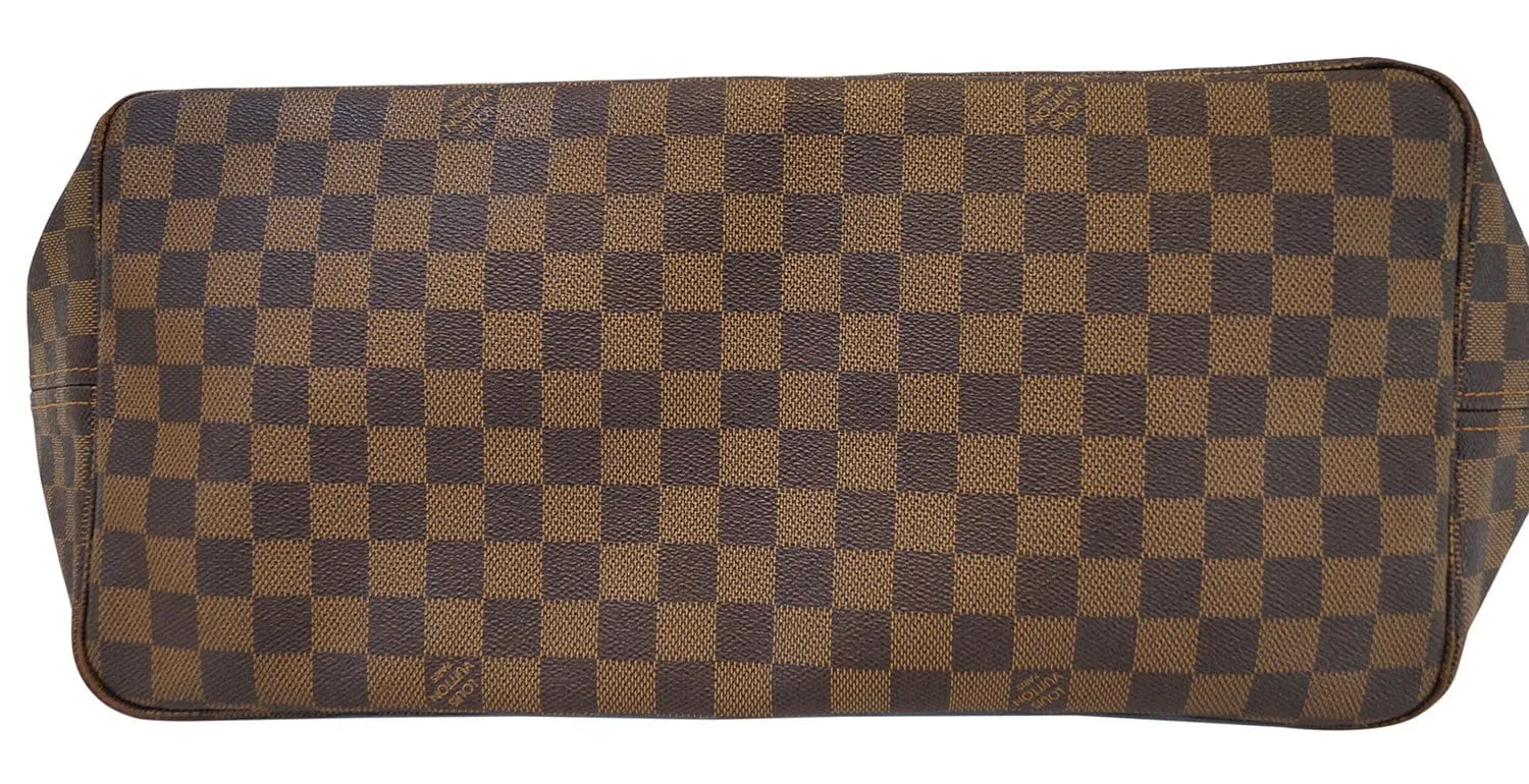 LOUIS VUITTON Damier Ebene Neverfull GM Shoulder Bag