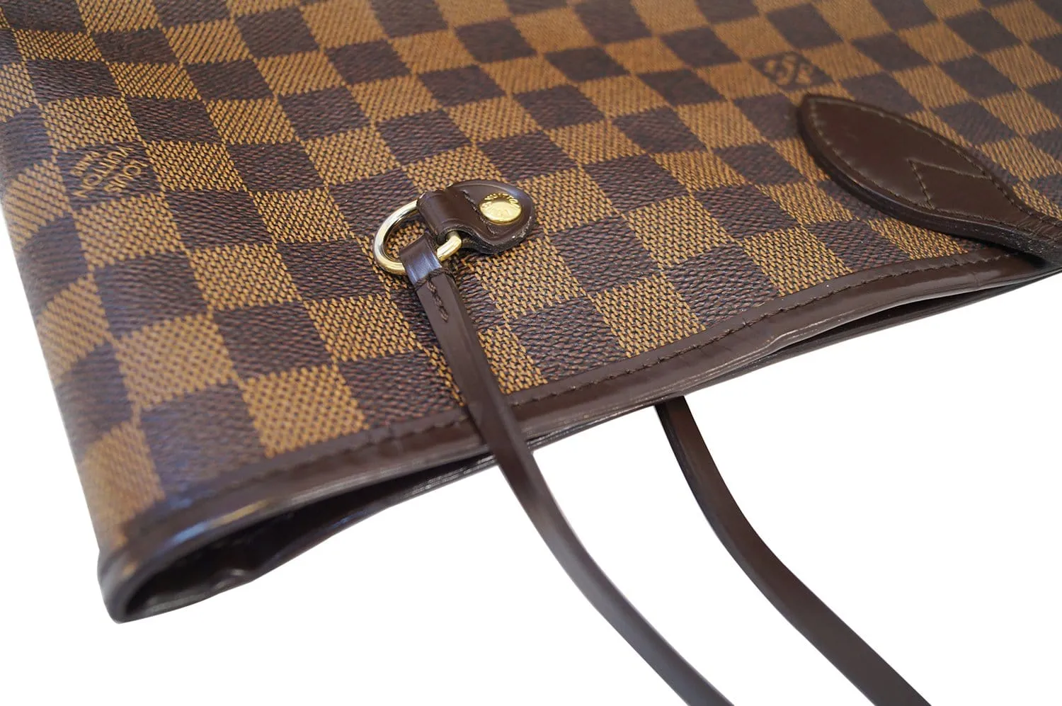 LOUIS VUITTON Damier Ebene Neverfull GM Shoulder Bag