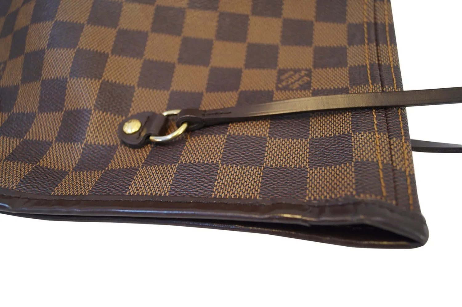 LOUIS VUITTON Damier Ebene Neverfull GM Shoulder Bag