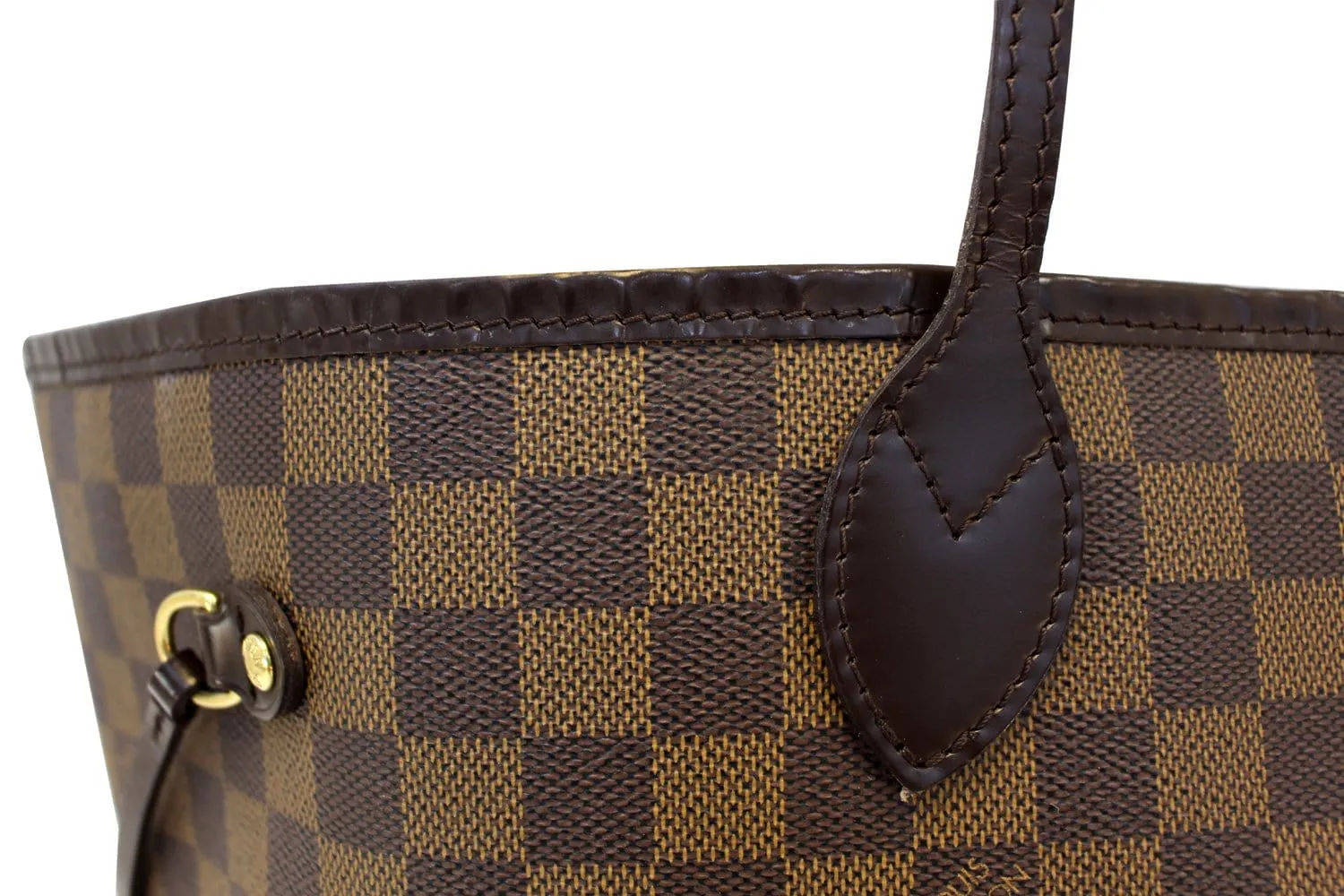 LOUIS VUITTON Damier Ebene Neverfull GM Tote Bag