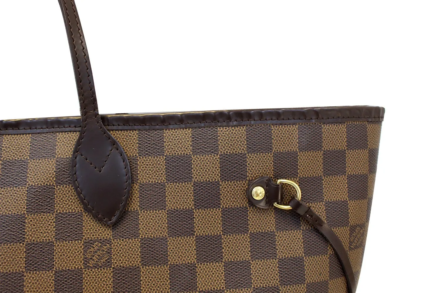 LOUIS VUITTON Damier Ebene Neverfull GM Tote Bag