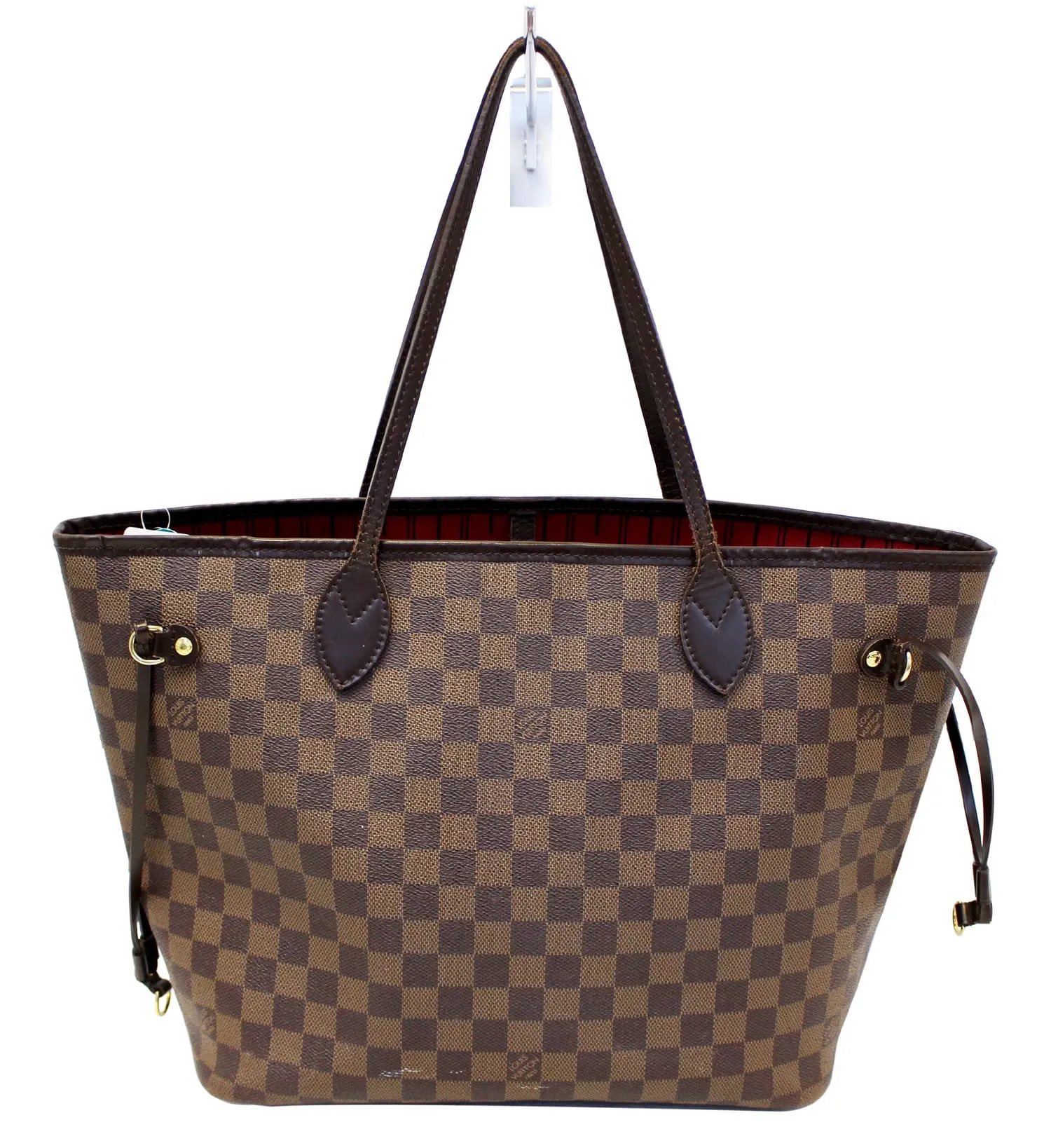 LOUIS VUITTON Damier Ebene Neverfull MM Tote Bag