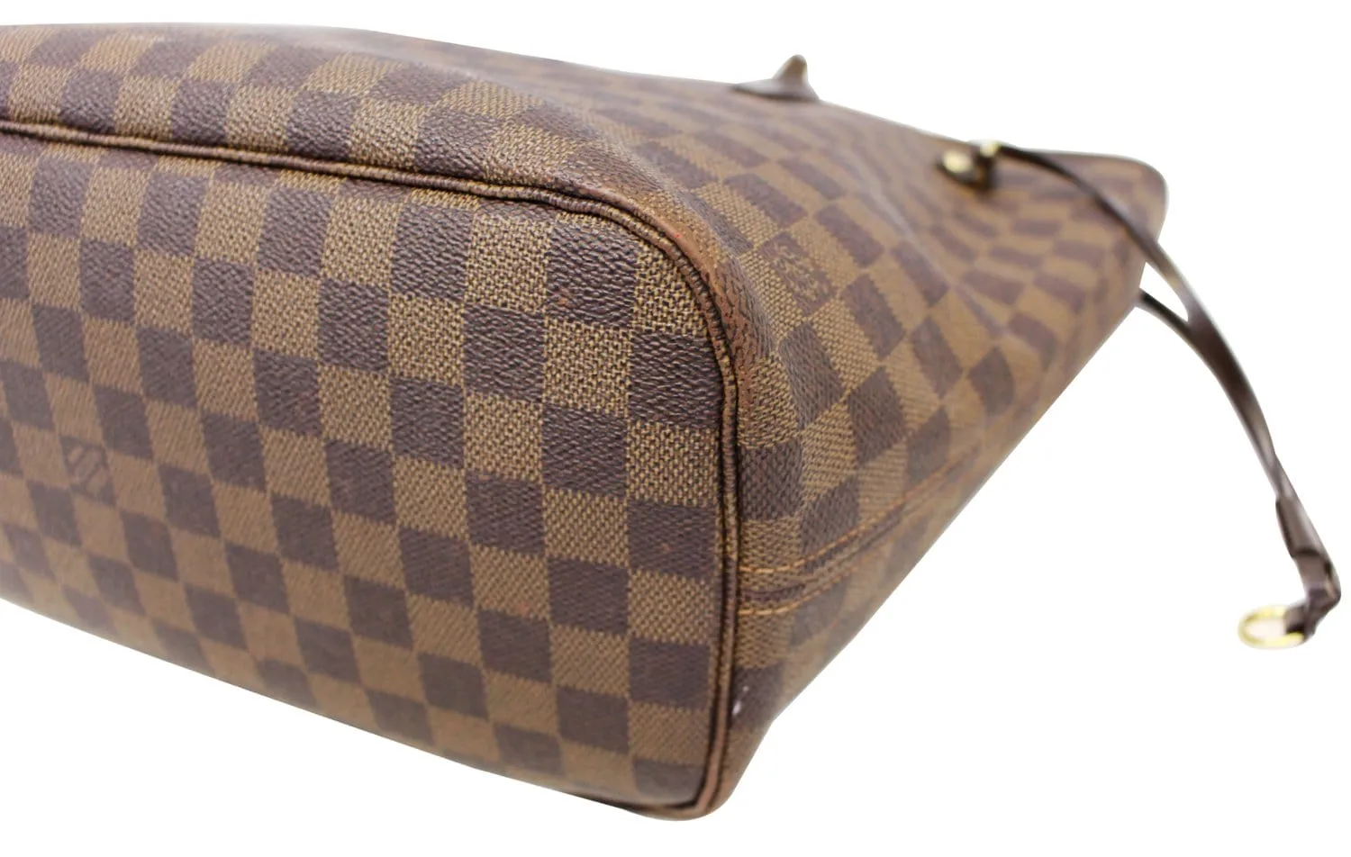 LOUIS VUITTON Damier Ebene Neverfull MM Tote Bag
