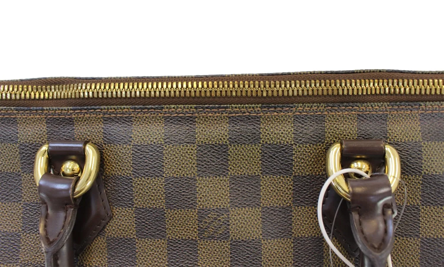 LOUIS VUITTON Damier Ebene Saleya MM Satchel Bag