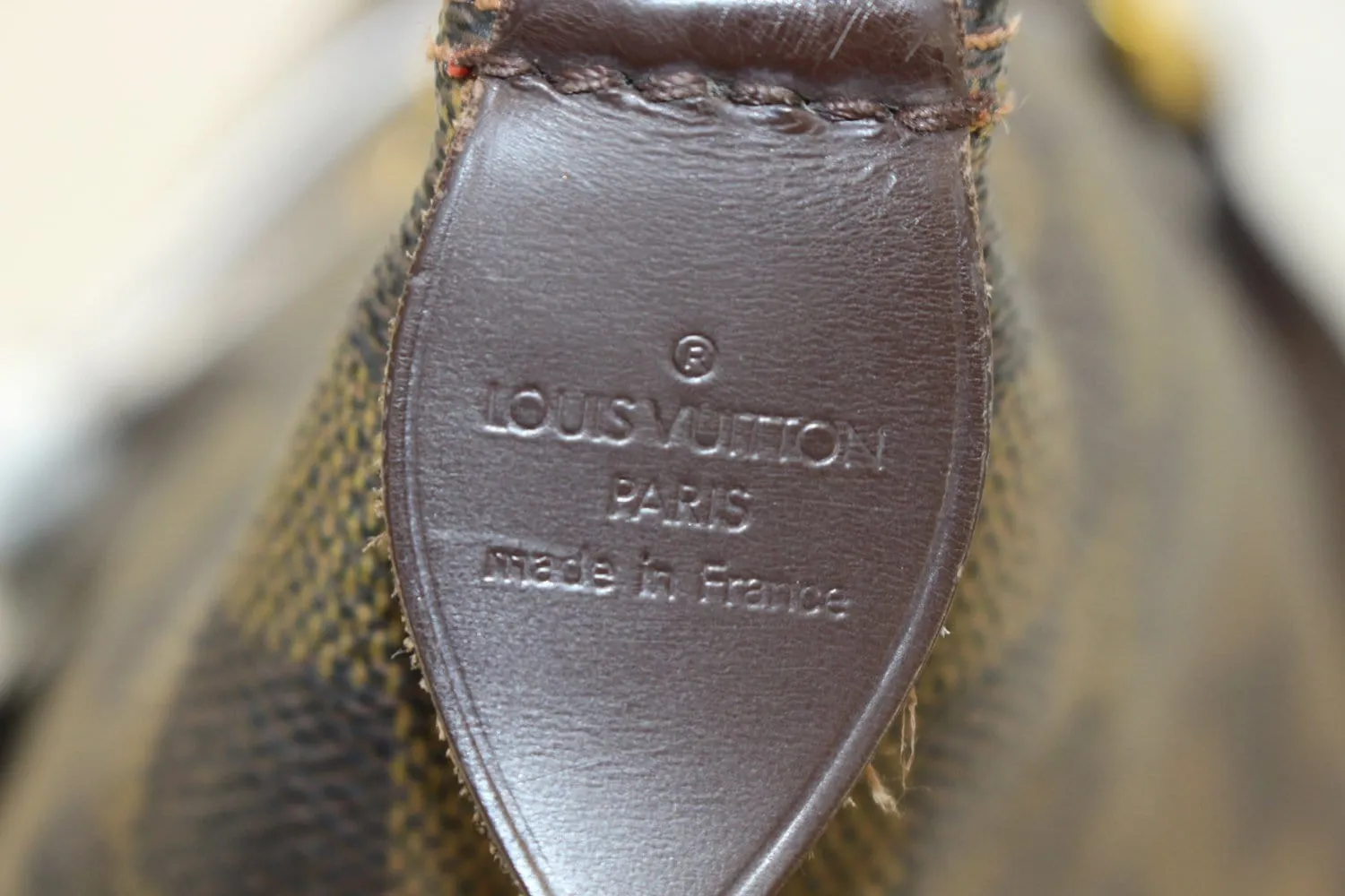 LOUIS VUITTON Damier Ebene Saleya MM Satchel Bag