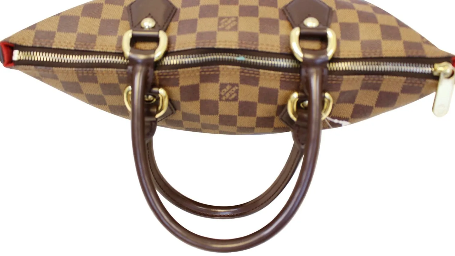 LOUIS VUITTON Damier Ebene Saleya PM Tote Shoulder Bag