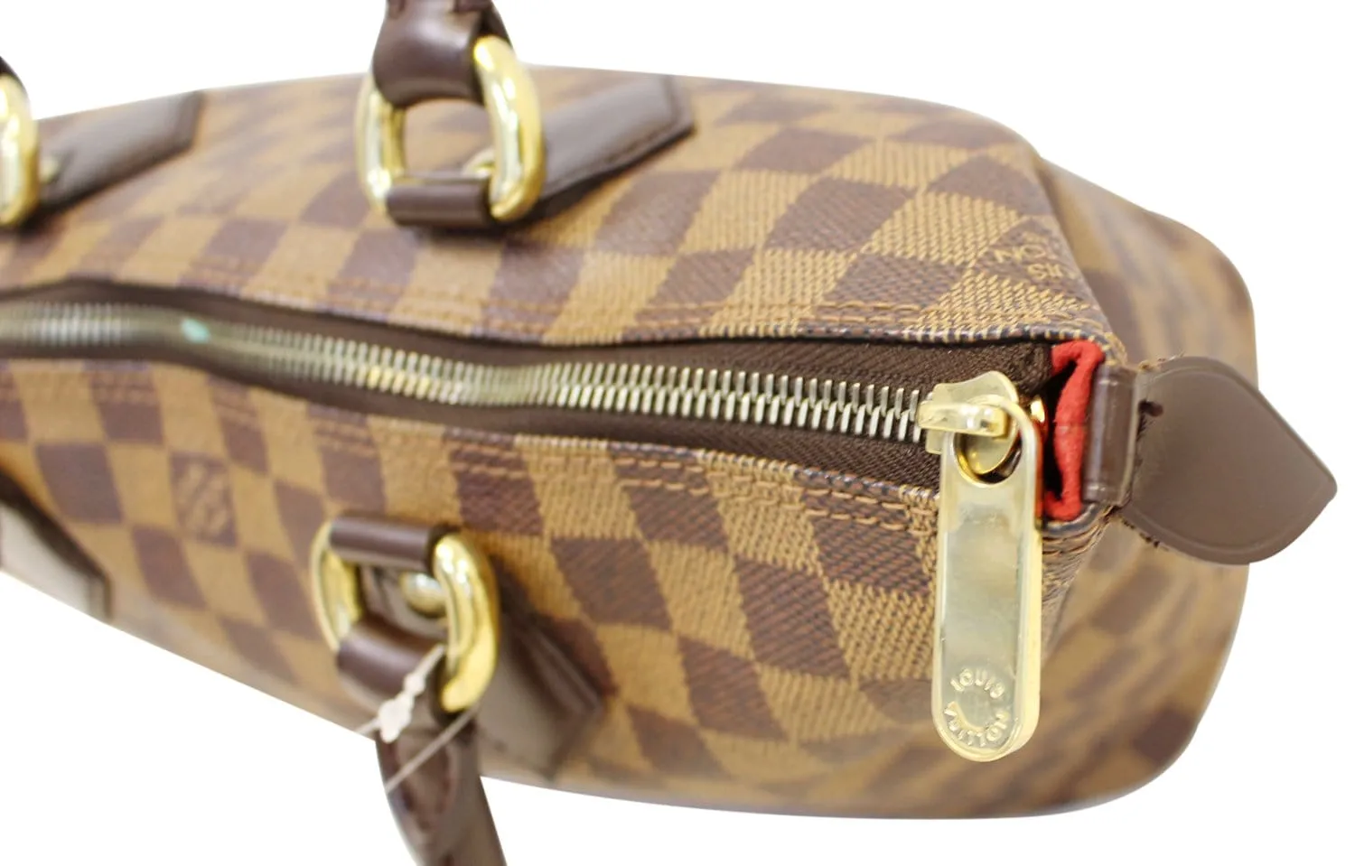 LOUIS VUITTON Damier Ebene Saleya PM Tote Shoulder Bag