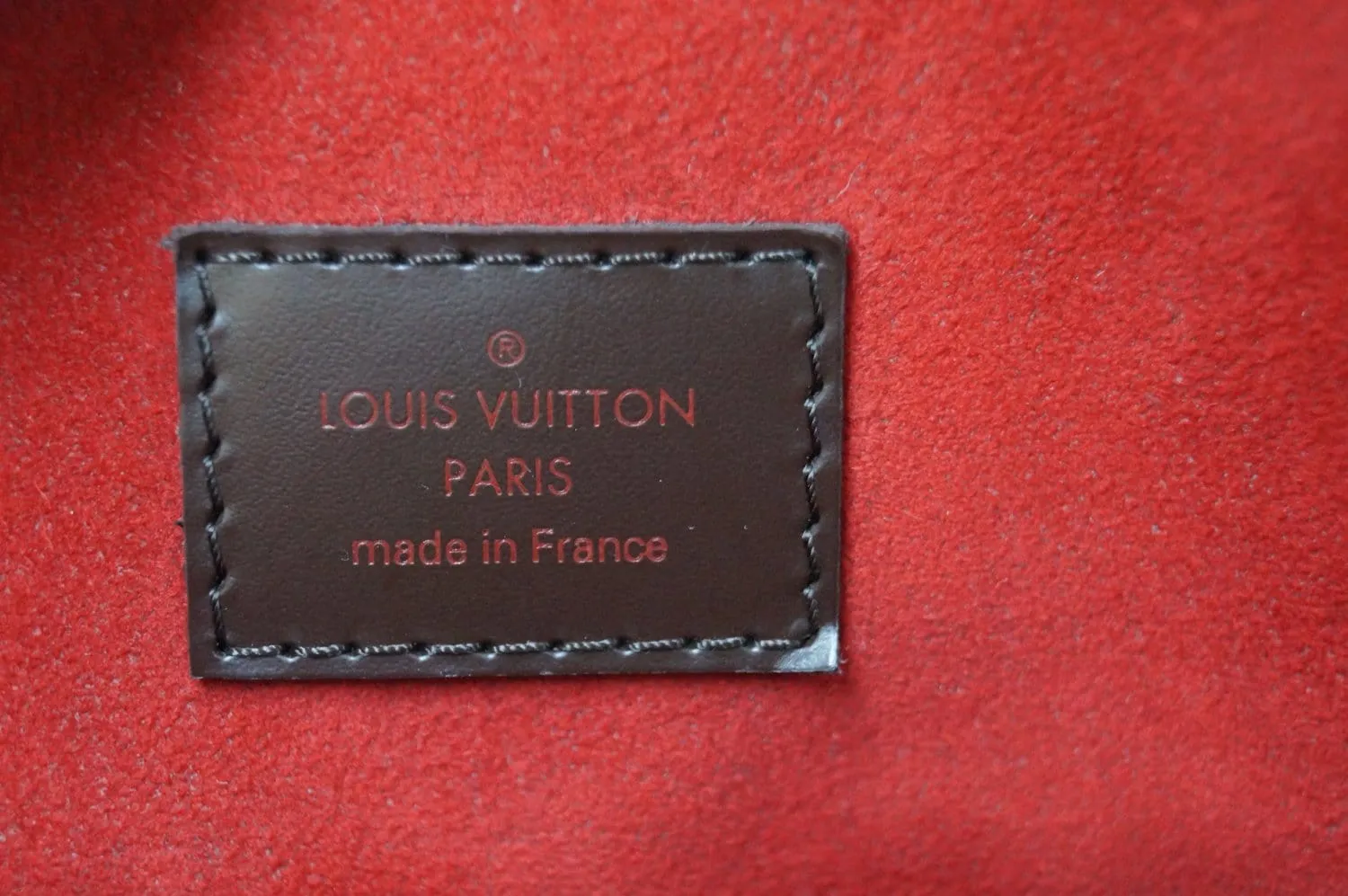 LOUIS VUITTON Damier Ebene Trevi GM 2way Shoulder Handbag