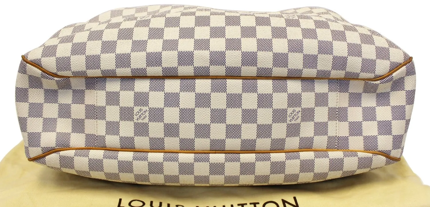 LOUIS VUITTON Evora GM Damier Azur Tote Shoulder Bag