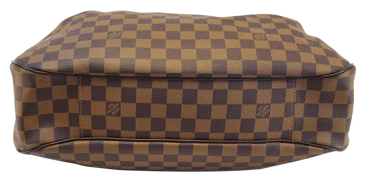 LOUIS VUITTON Evora MM Damier Ebene Tote Excellent Shoulder Bag