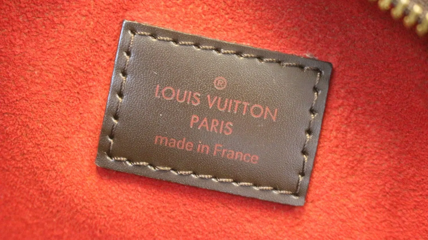 LOUIS VUITTON Evora MM Damier Ebene Tote Shoulder Bag