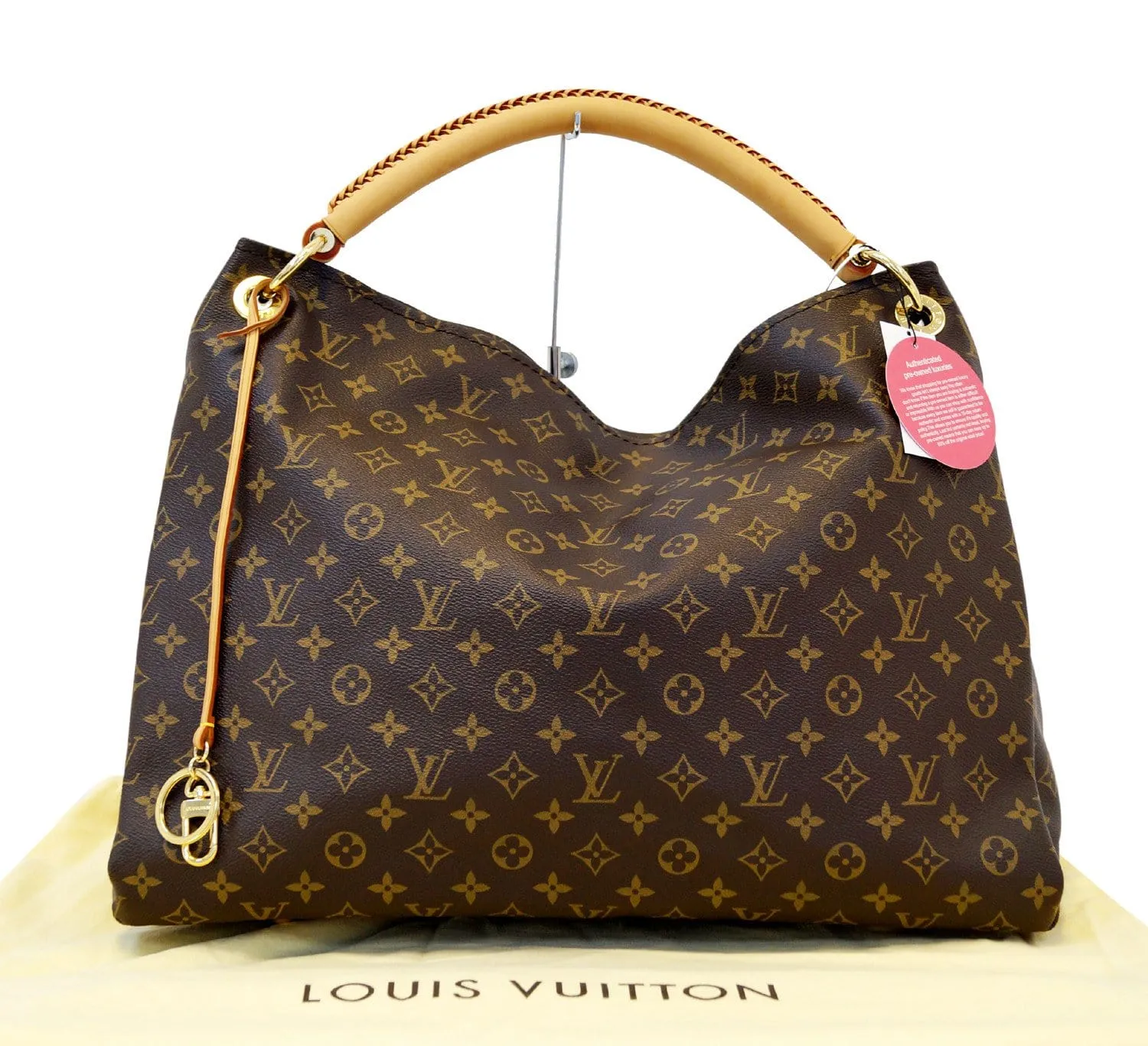 LOUIS VUITTON Monogram Artsy GM Tote Hobo Handbag Limited