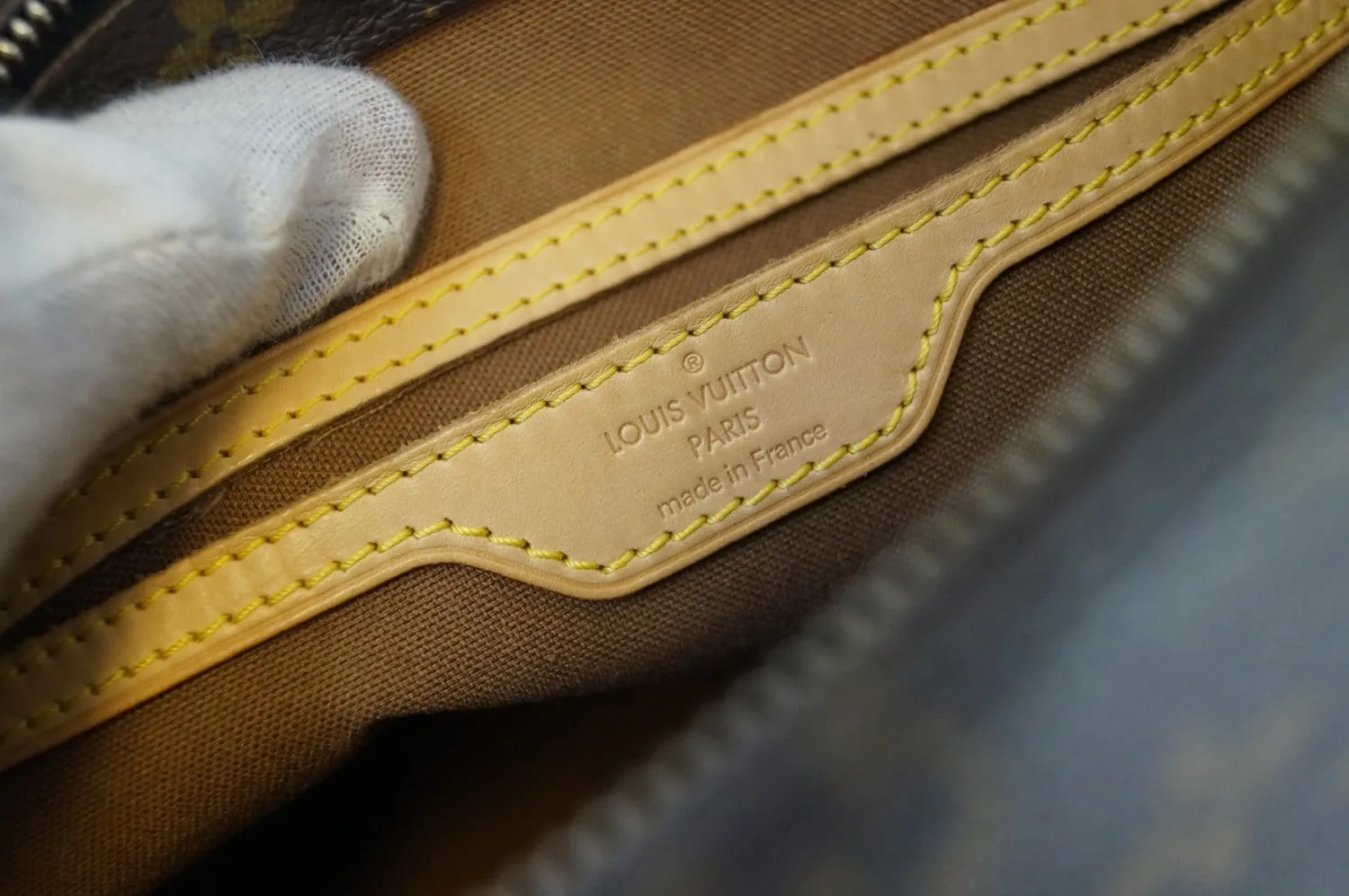 LOUIS VUITTON Monogram Cabas Piano Tote Bag