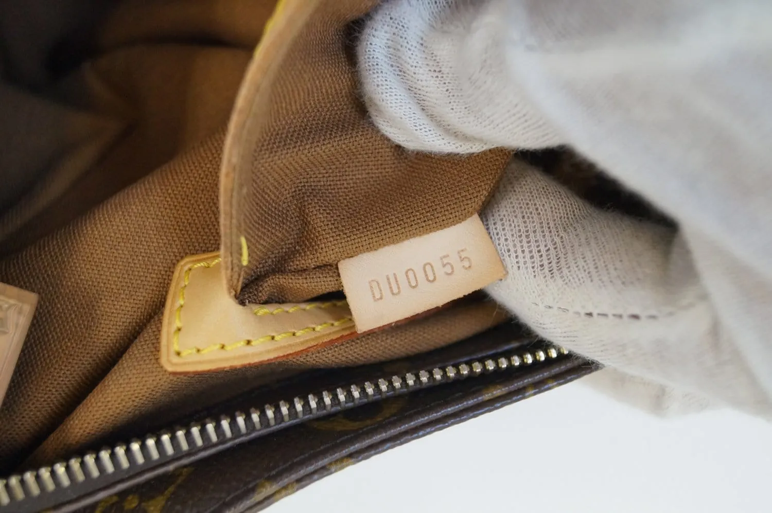 LOUIS VUITTON Monogram Cabas Piano Tote Bag