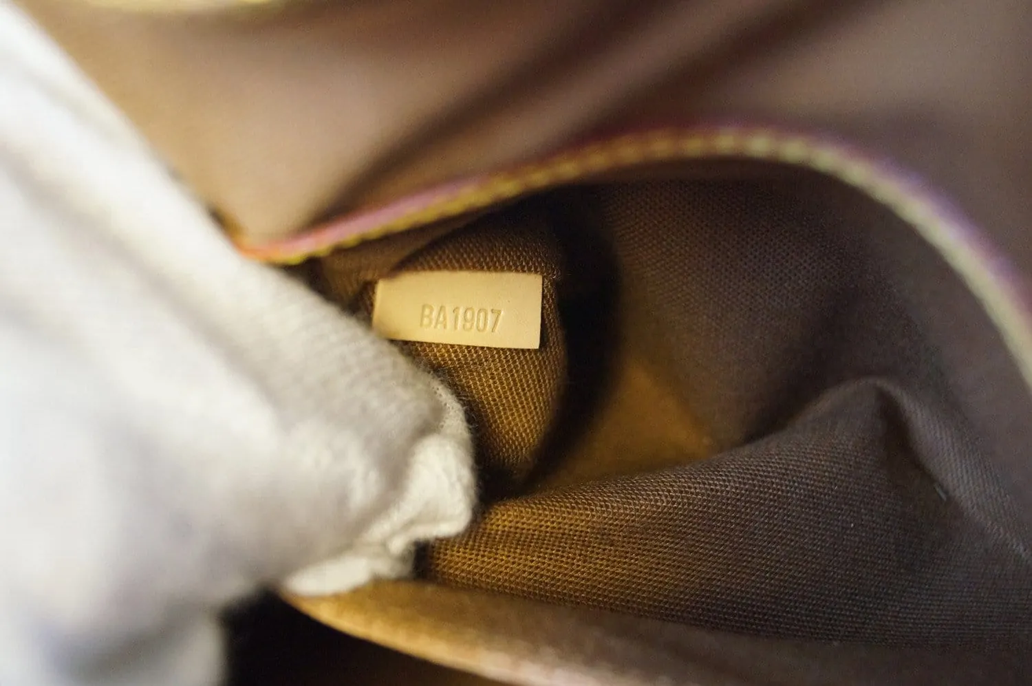 LOUIS VUITTON Monogram Canvas Alma Brown Handbag