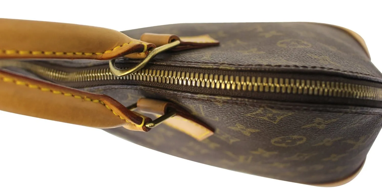 LOUIS VUITTON Monogram Canvas Alma Brown Satchel Bag