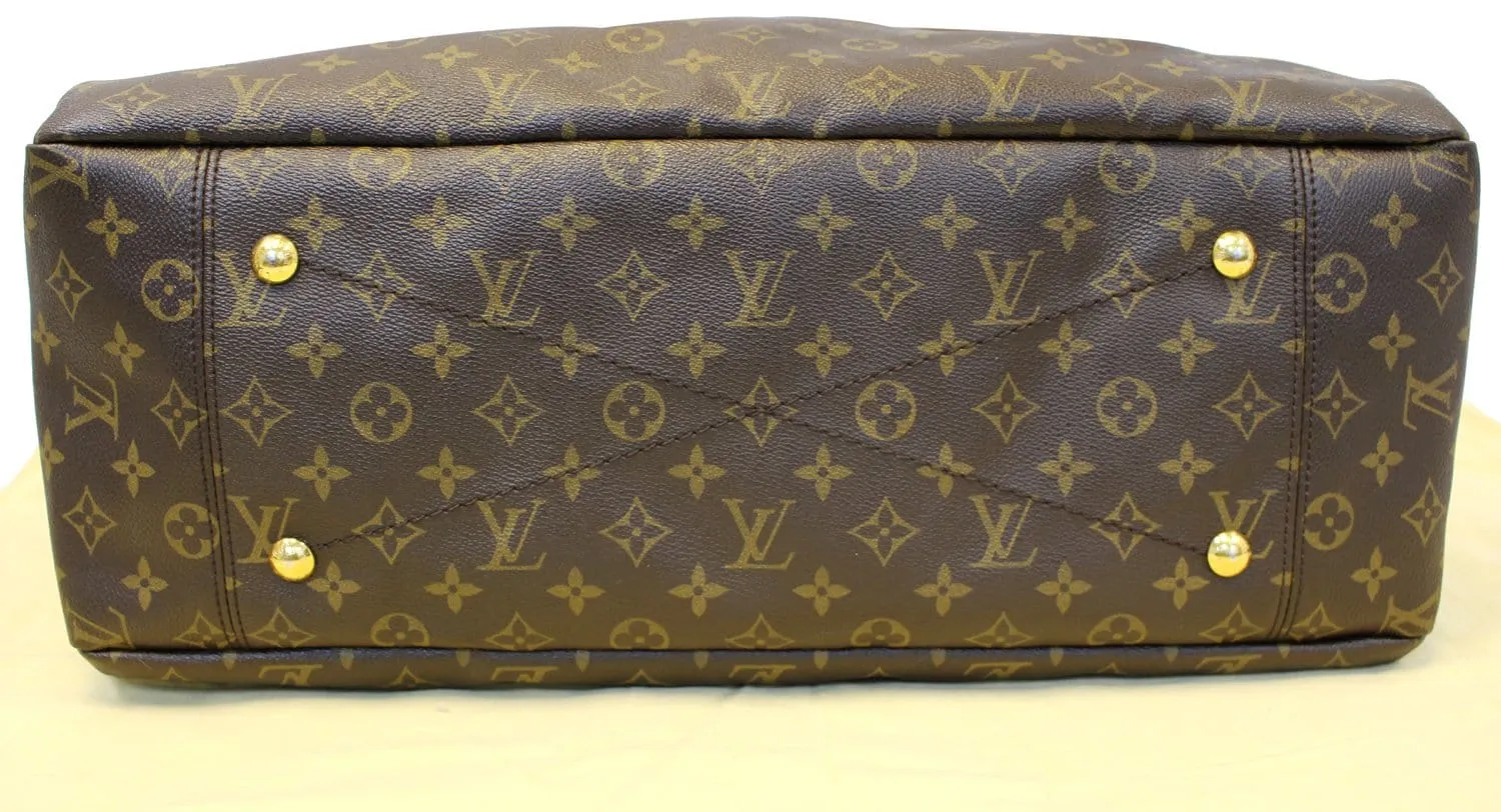 LOUIS VUITTON Monogram Canvas Artsy GM Tote Hobo Handbag Limited