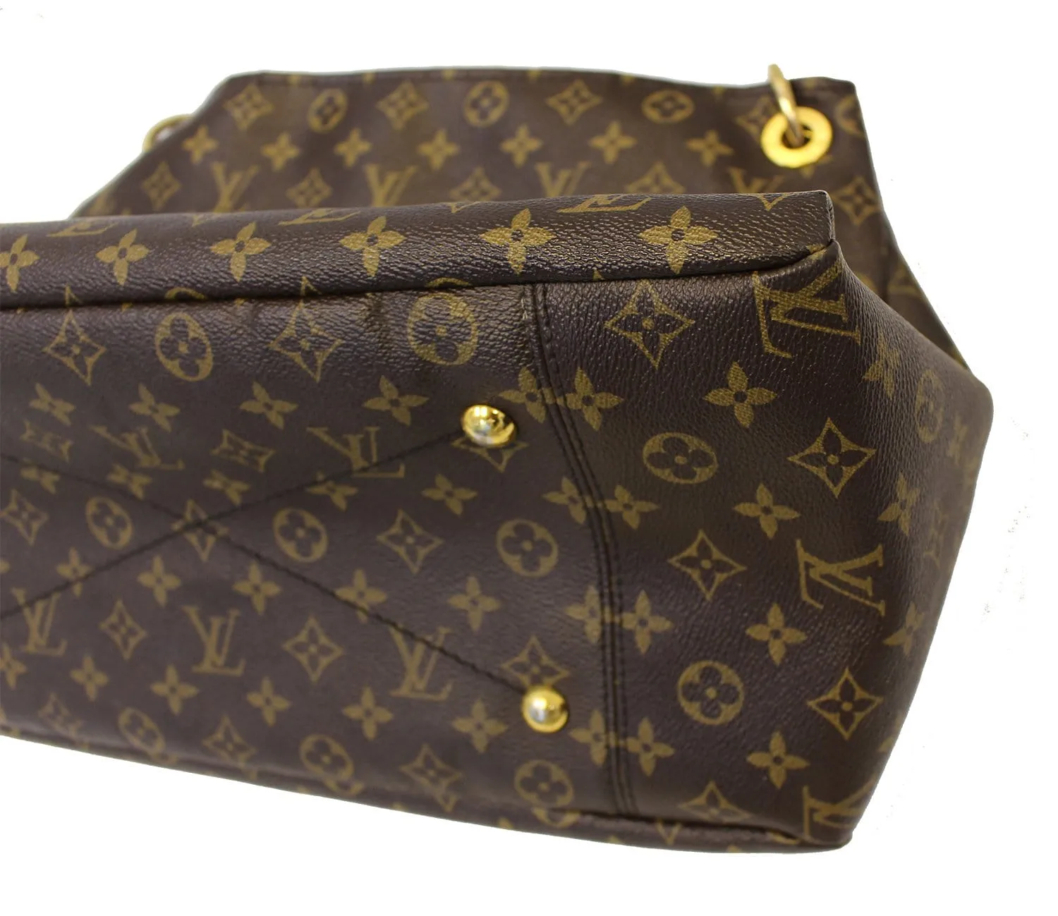 LOUIS VUITTON Monogram Canvas Artsy MM Brown Shoulder Bag