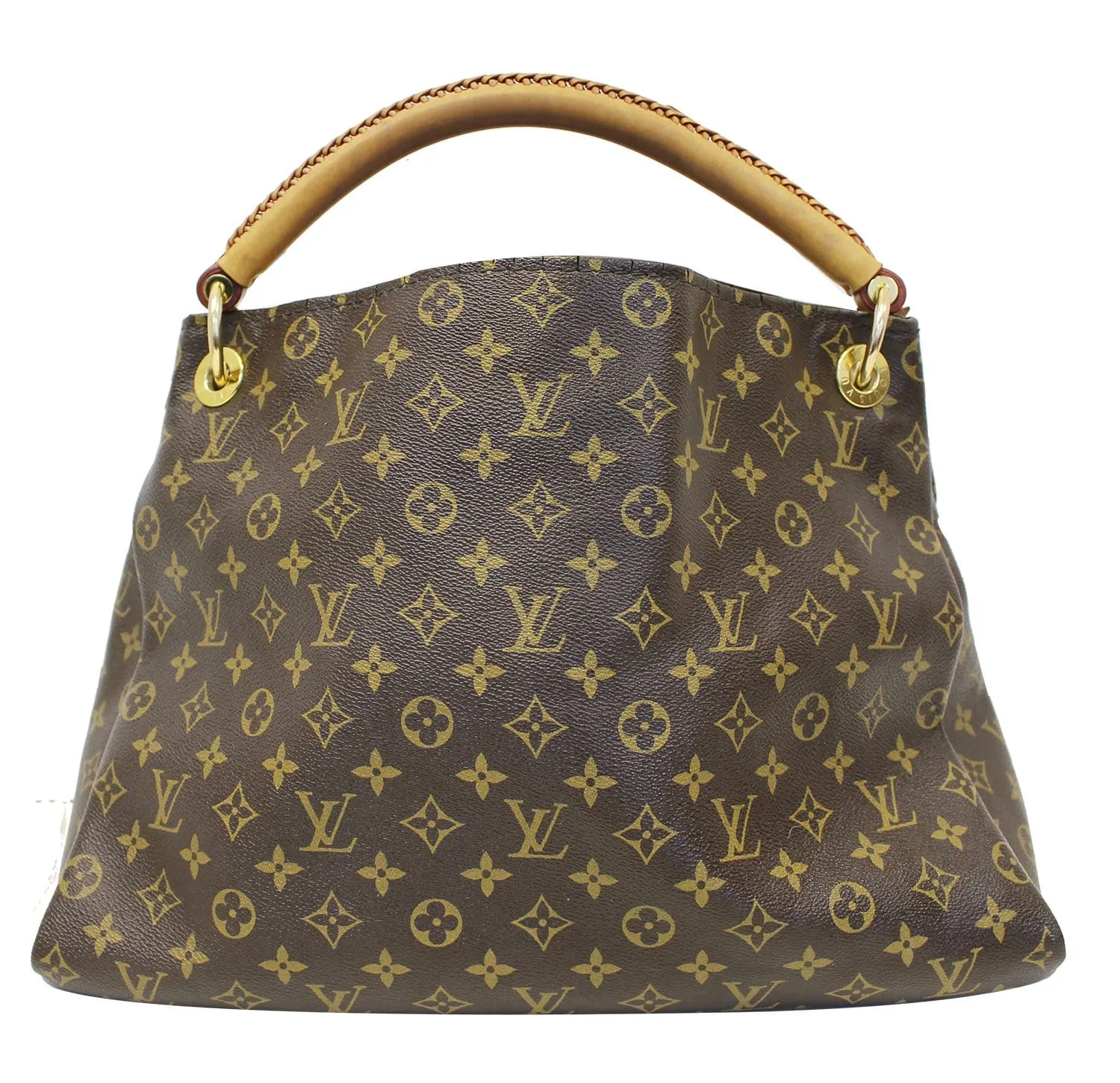 LOUIS VUITTON Monogram Canvas Artsy MM Brown Shoulder Bag