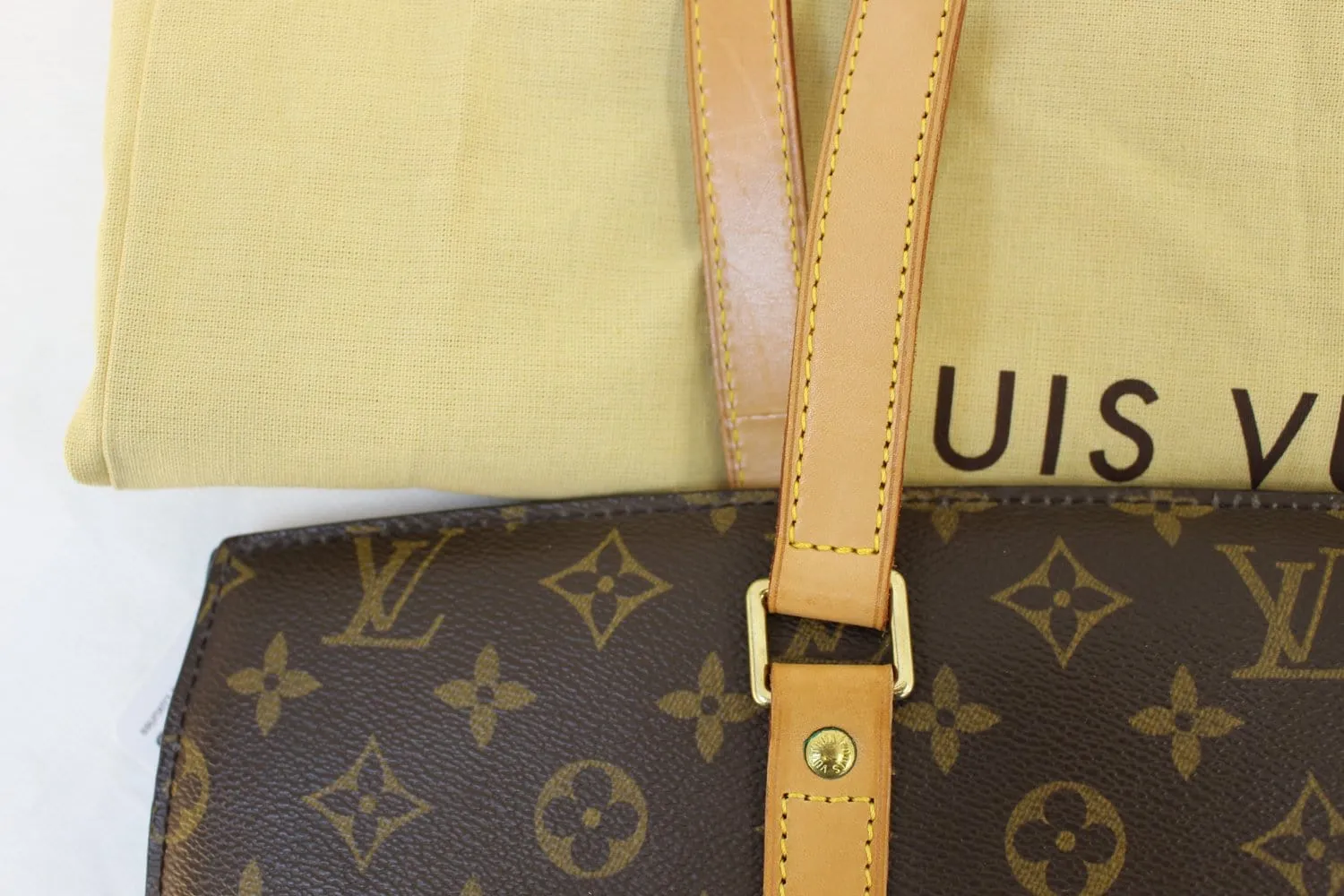 LOUIS VUITTON Monogram Canvas Babylone Tote Bag
