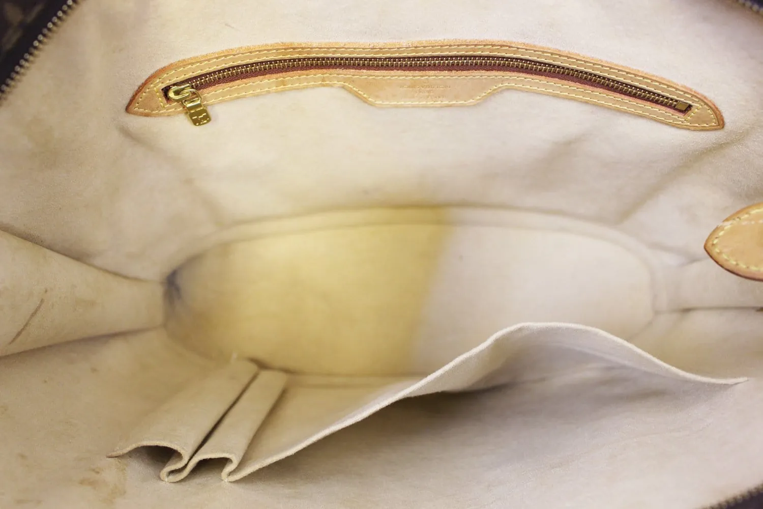 LOUIS VUITTON Monogram Canvas Babylone Tote Bag