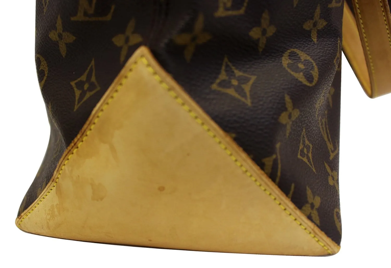 LOUIS VUITTON Monogram Canvas Cabas Mezzo Shoulder Bag