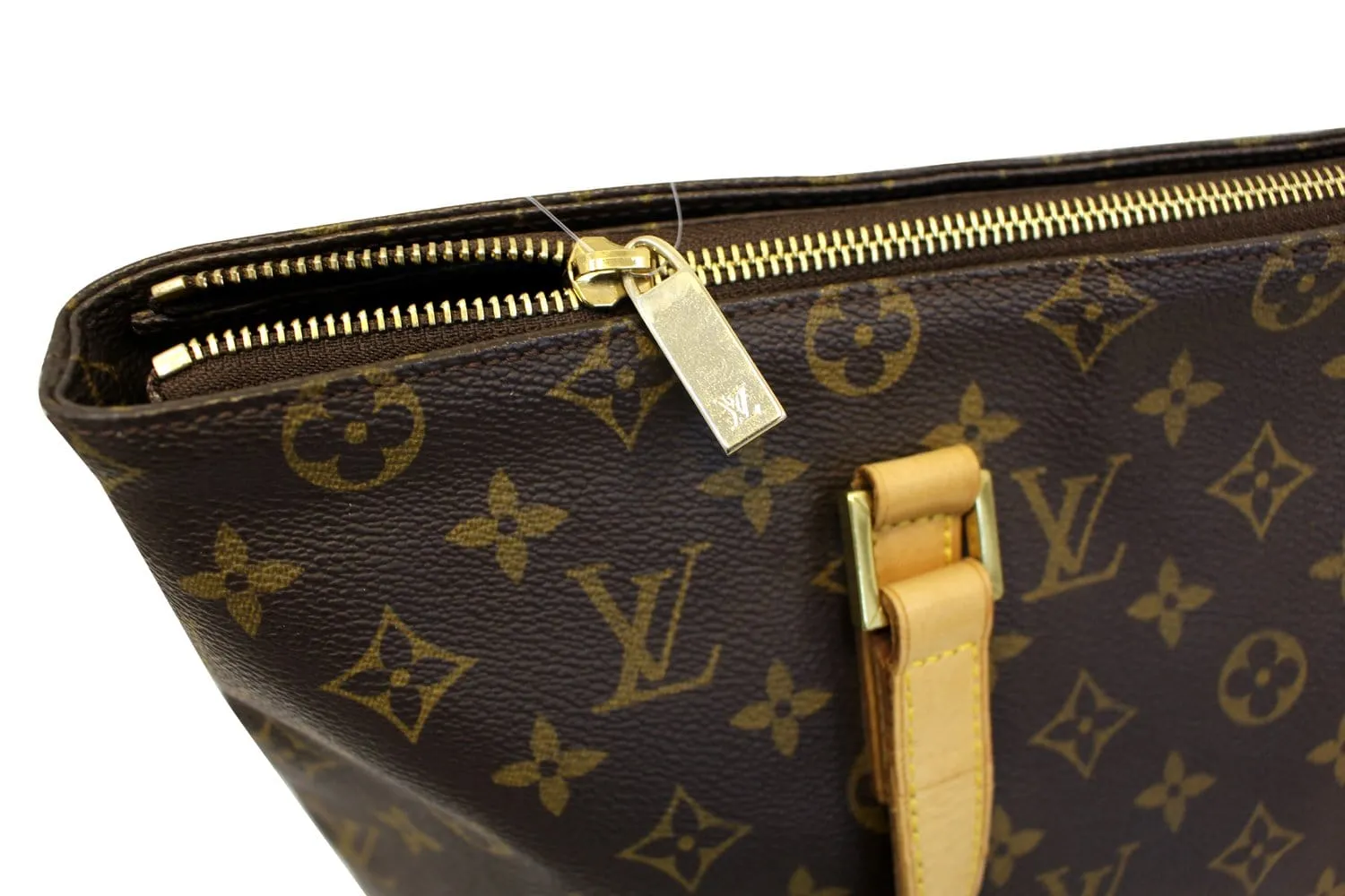 LOUIS VUITTON Monogram Canvas Cabas Mezzo Shoulder Bag