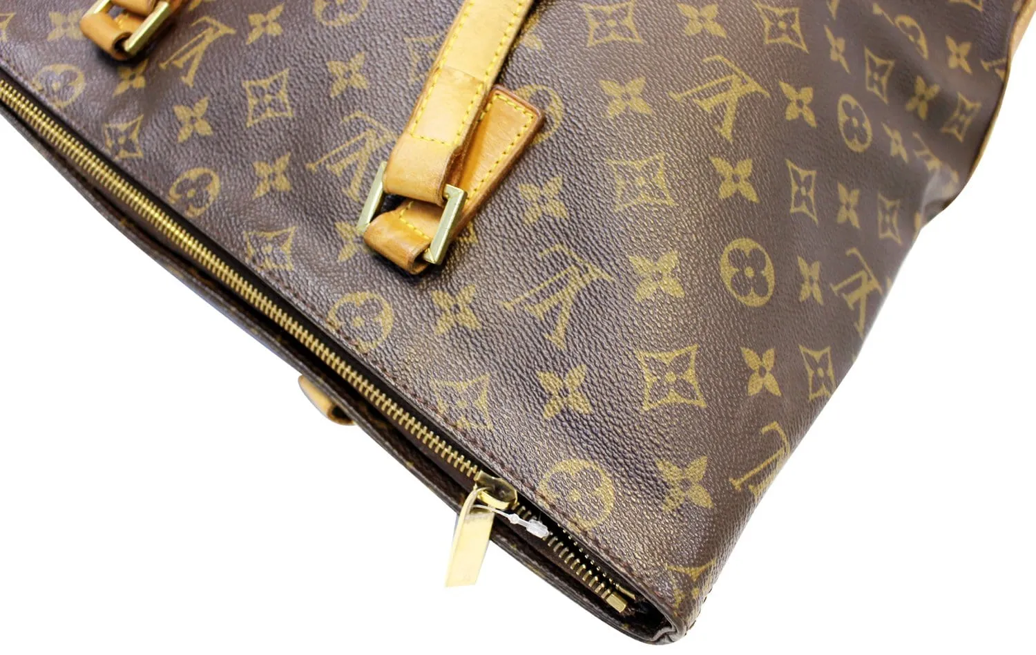 LOUIS VUITTON Monogram Canvas Cabas Mezzo Tote Bag