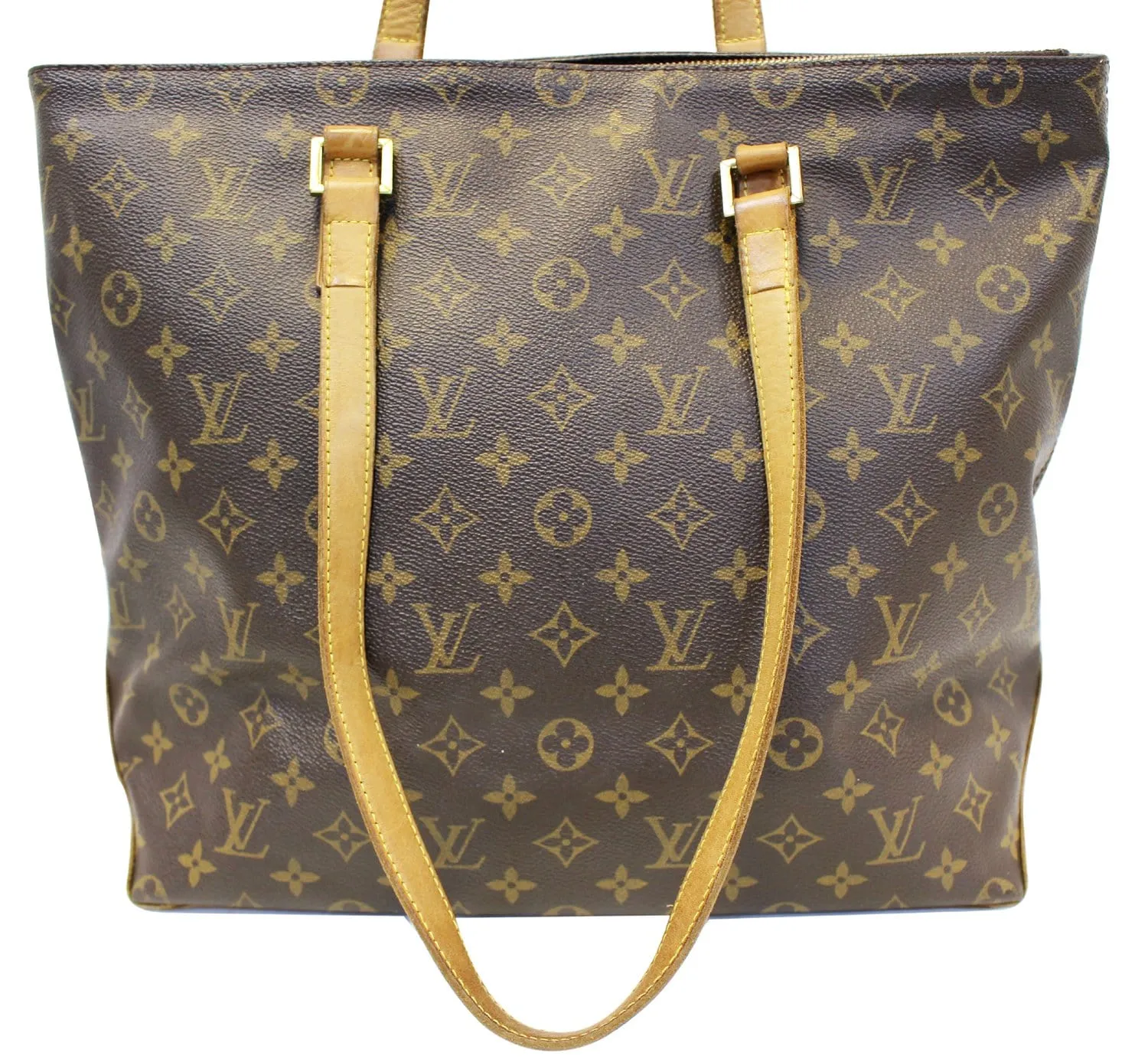 LOUIS VUITTON Monogram Canvas Cabas Mezzo Tote Bag