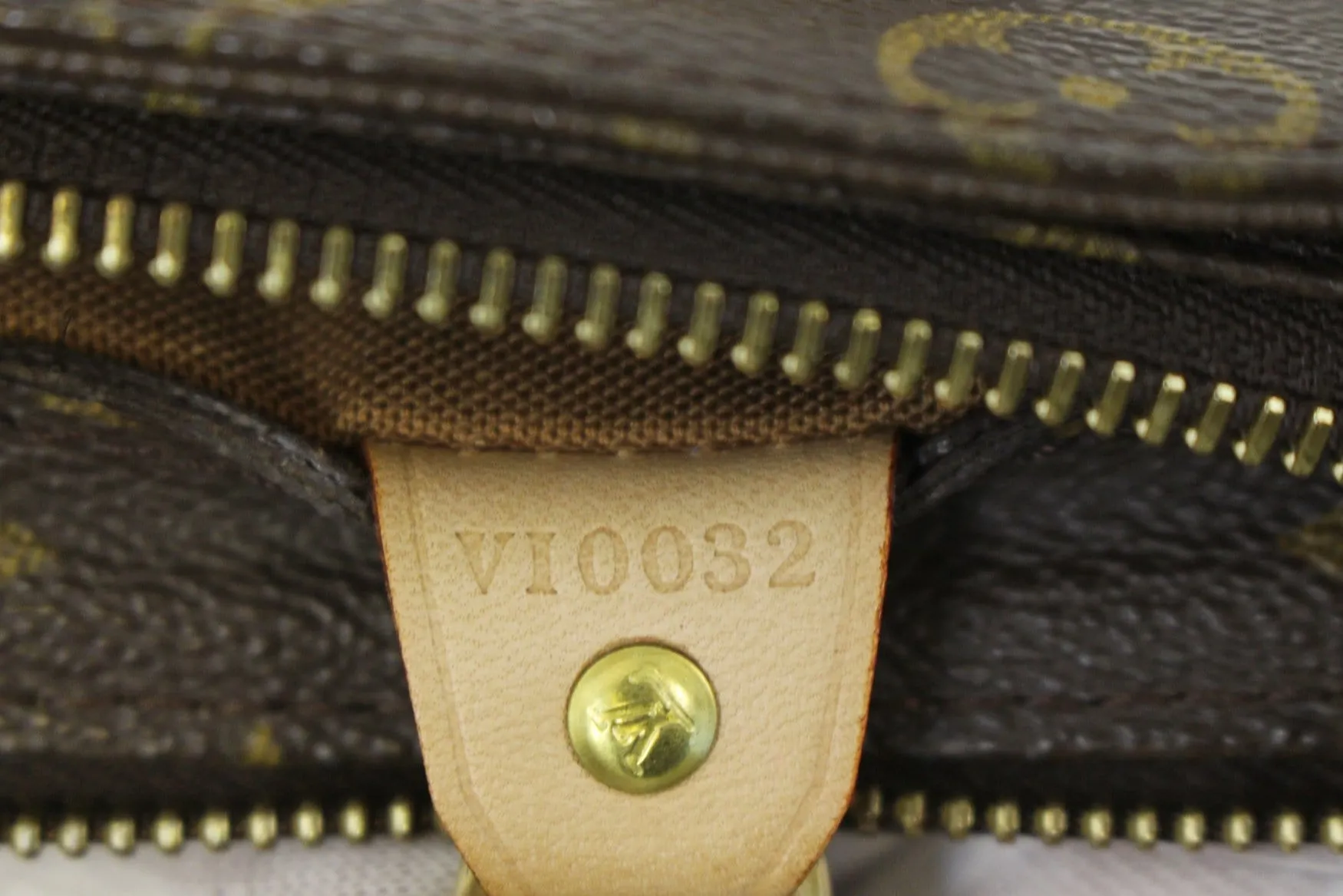 LOUIS VUITTON Monogram Canvas Cabas Piano Shoulder Bag