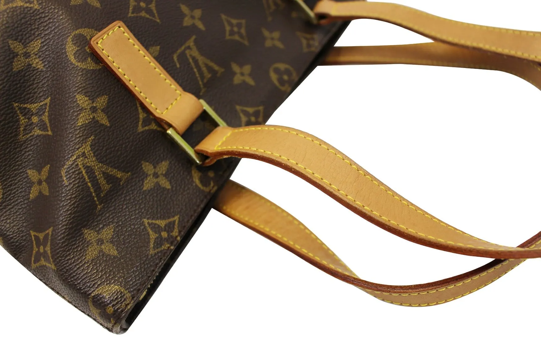 LOUIS VUITTON Monogram Canvas Cabas Piano Shoulder Bag