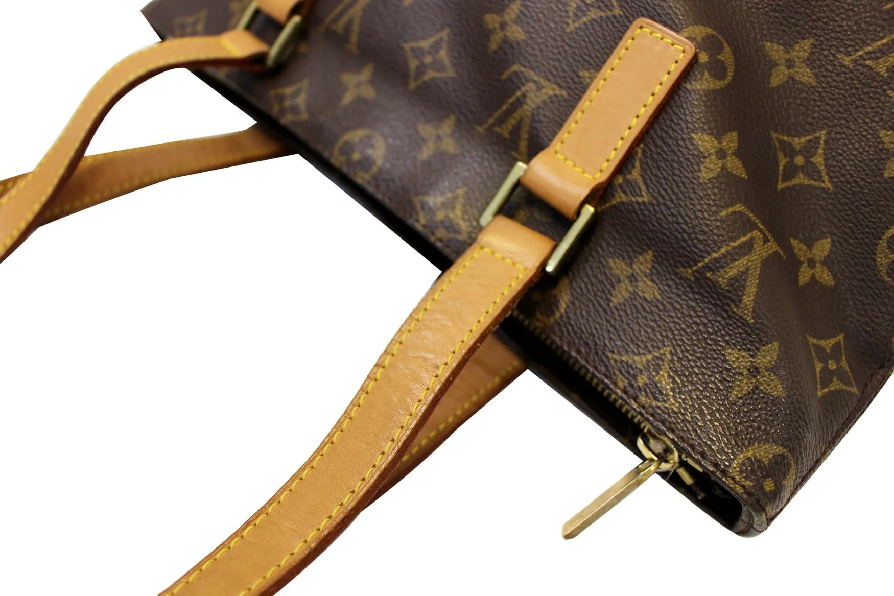 LOUIS VUITTON Monogram Canvas Cabas Piano Shoulder Bag