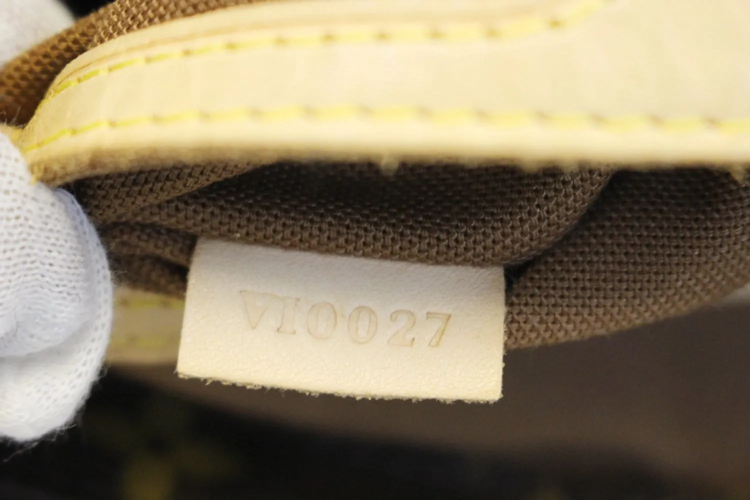 LOUIS VUITTON Monogram Canvas Cabas Piano Shoulder Bag