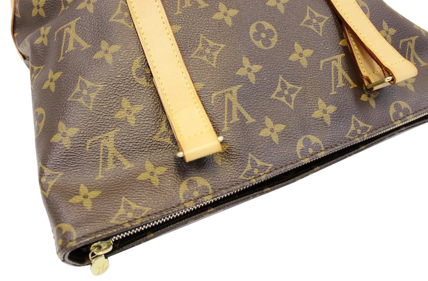 LOUIS VUITTON Monogram Canvas Cabas Piano Shoulder Bag