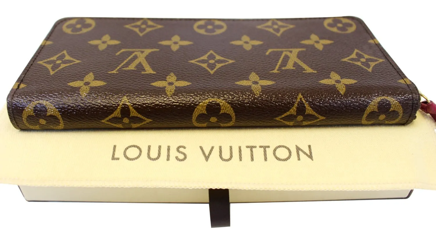 LOUIS VUITTON Monogram Canvas Clemence Wallet