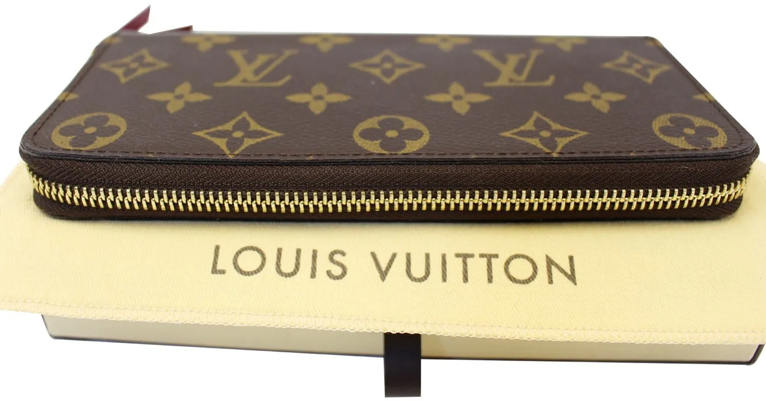 LOUIS VUITTON Monogram Canvas Clemence Wallet