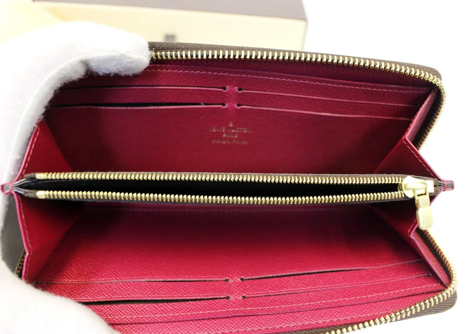 LOUIS VUITTON Monogram Canvas Clemence Wallet