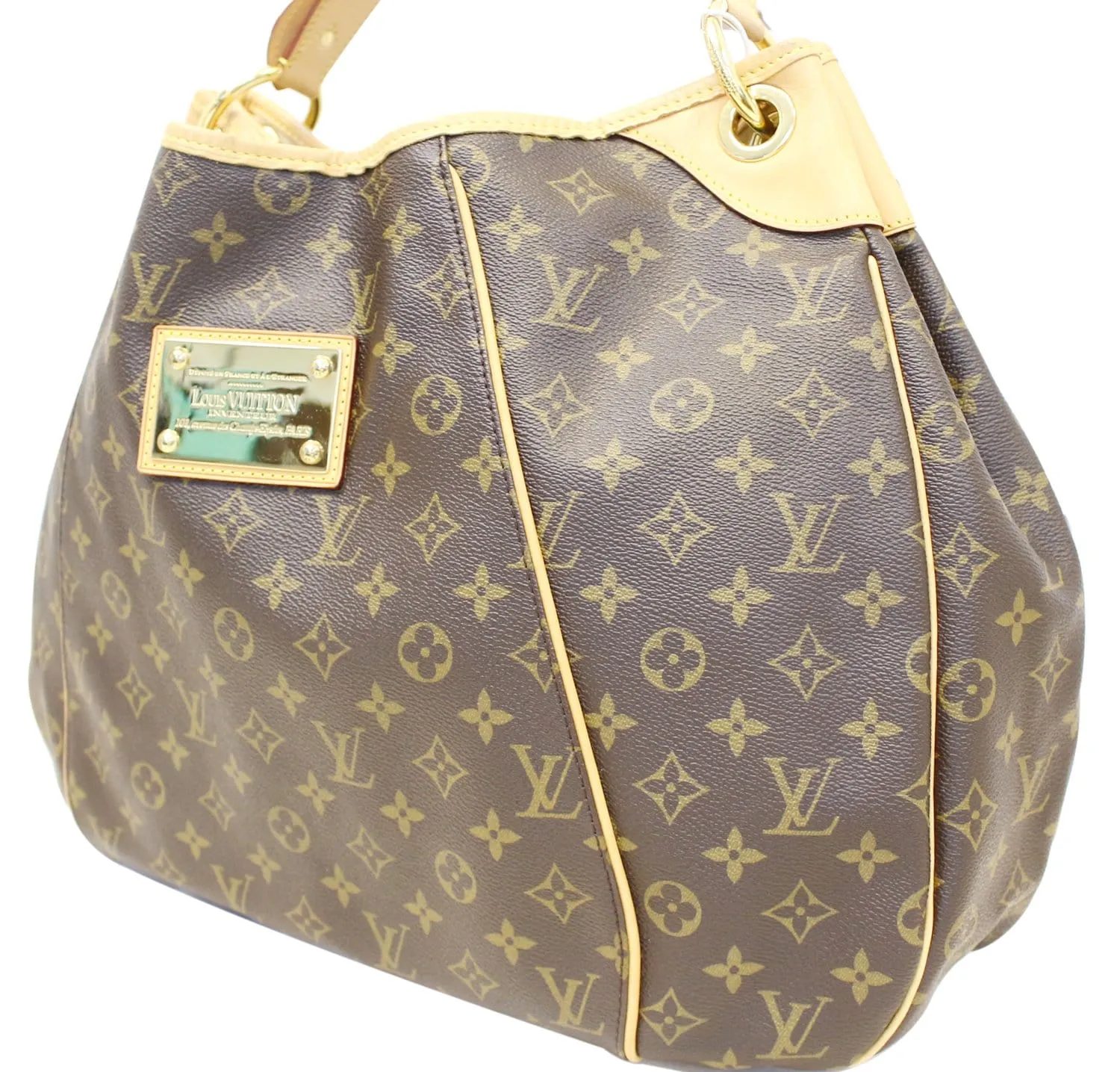 LOUIS VUITTON Monogram Canvas Galliera GM Shoulder Bag