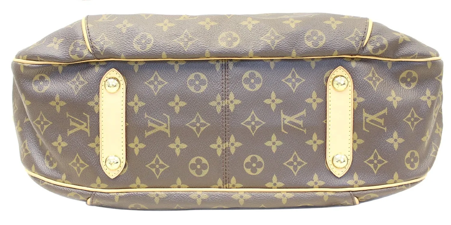 LOUIS VUITTON Monogram Canvas Galliera GM Shoulder Bag