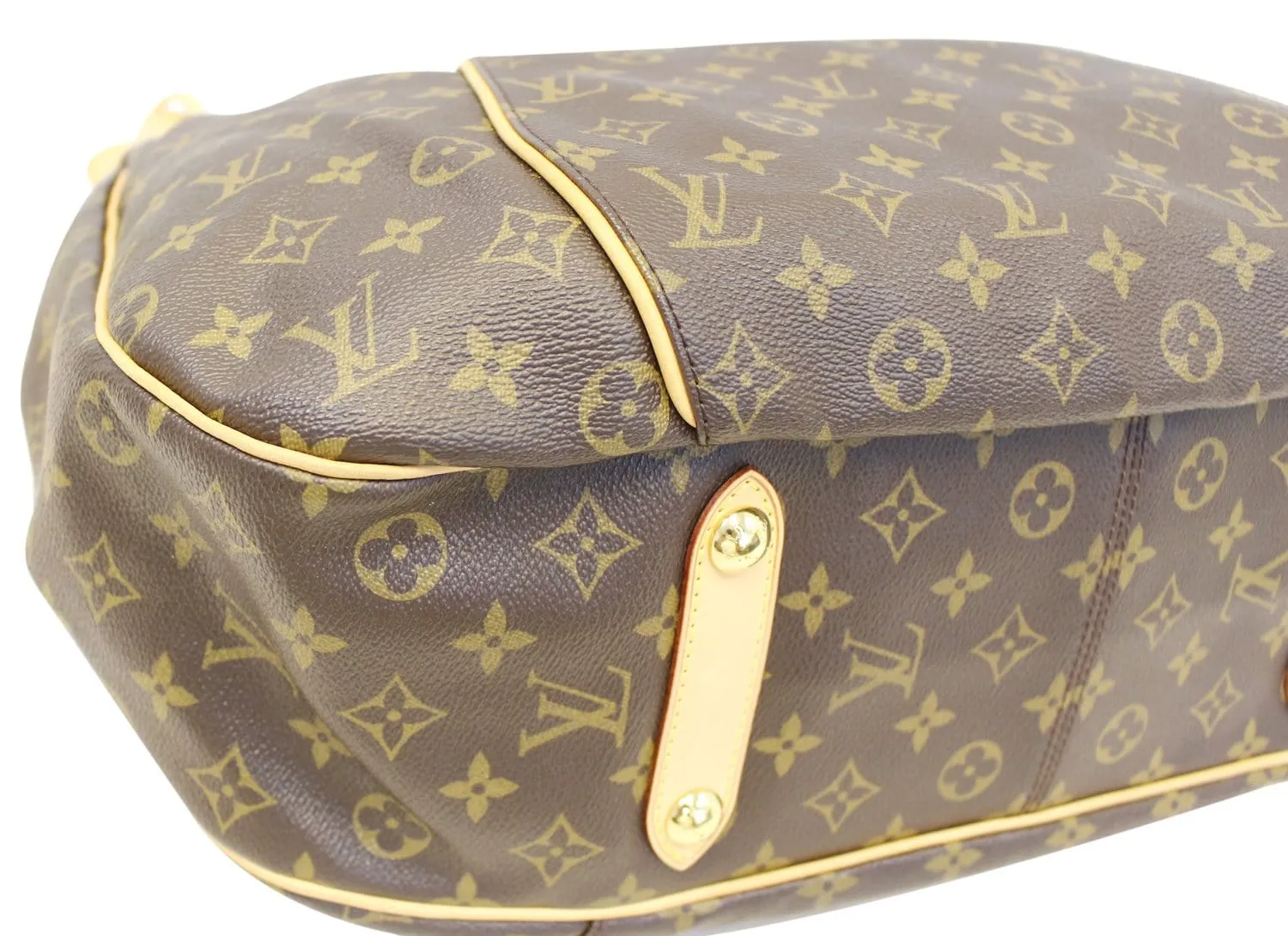 LOUIS VUITTON Monogram Canvas Galliera GM Shoulder Bag