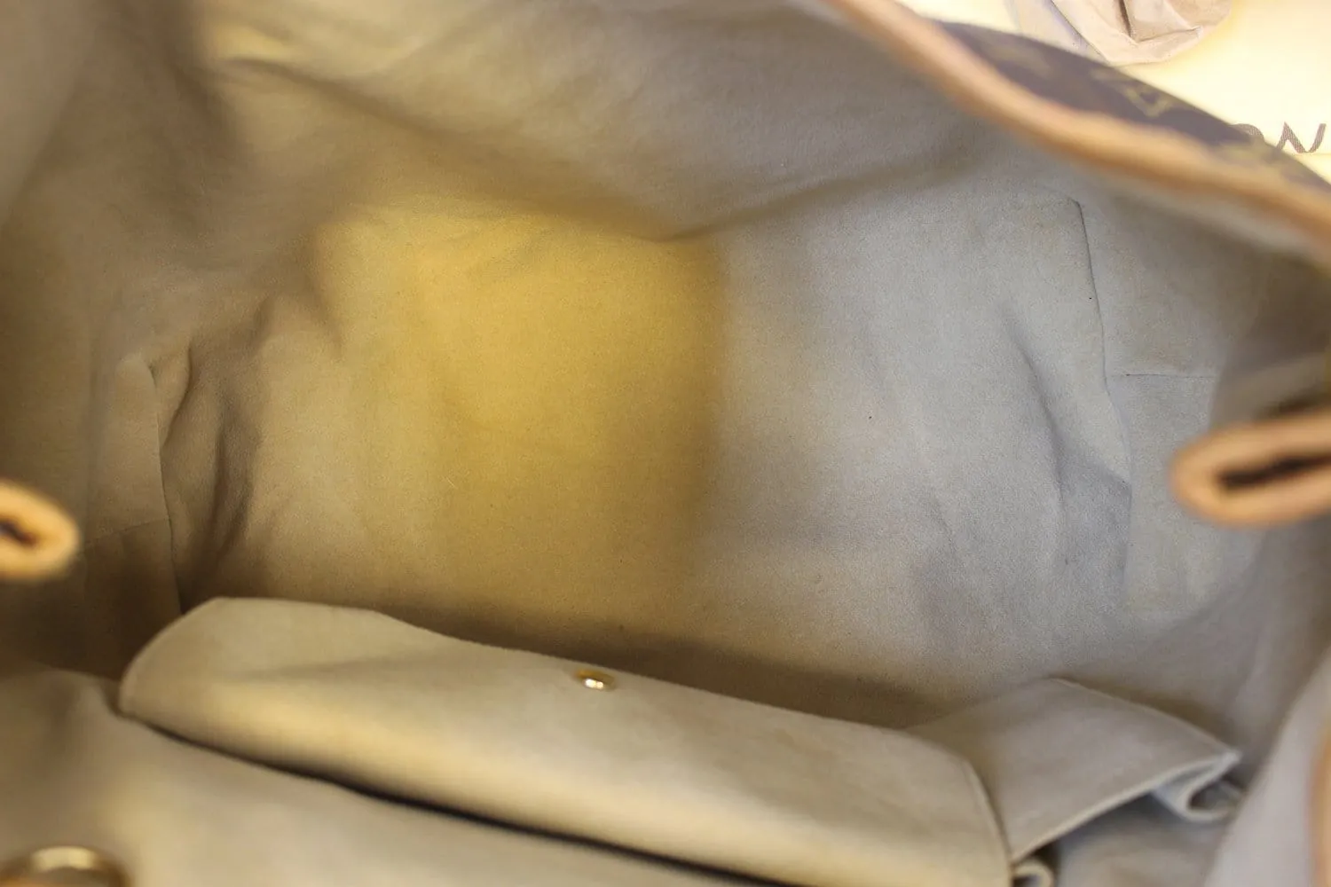 LOUIS VUITTON Monogram Canvas Galliera PM Hobo Bag