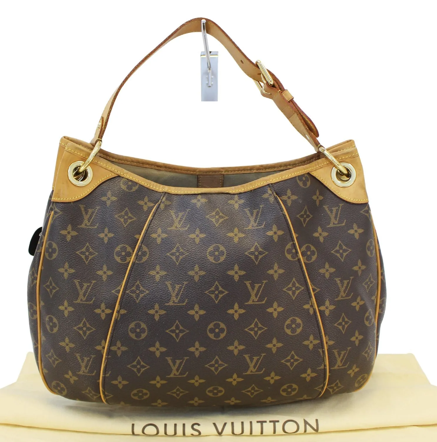 LOUIS VUITTON Monogram Canvas Galliera PM Hobo Bag