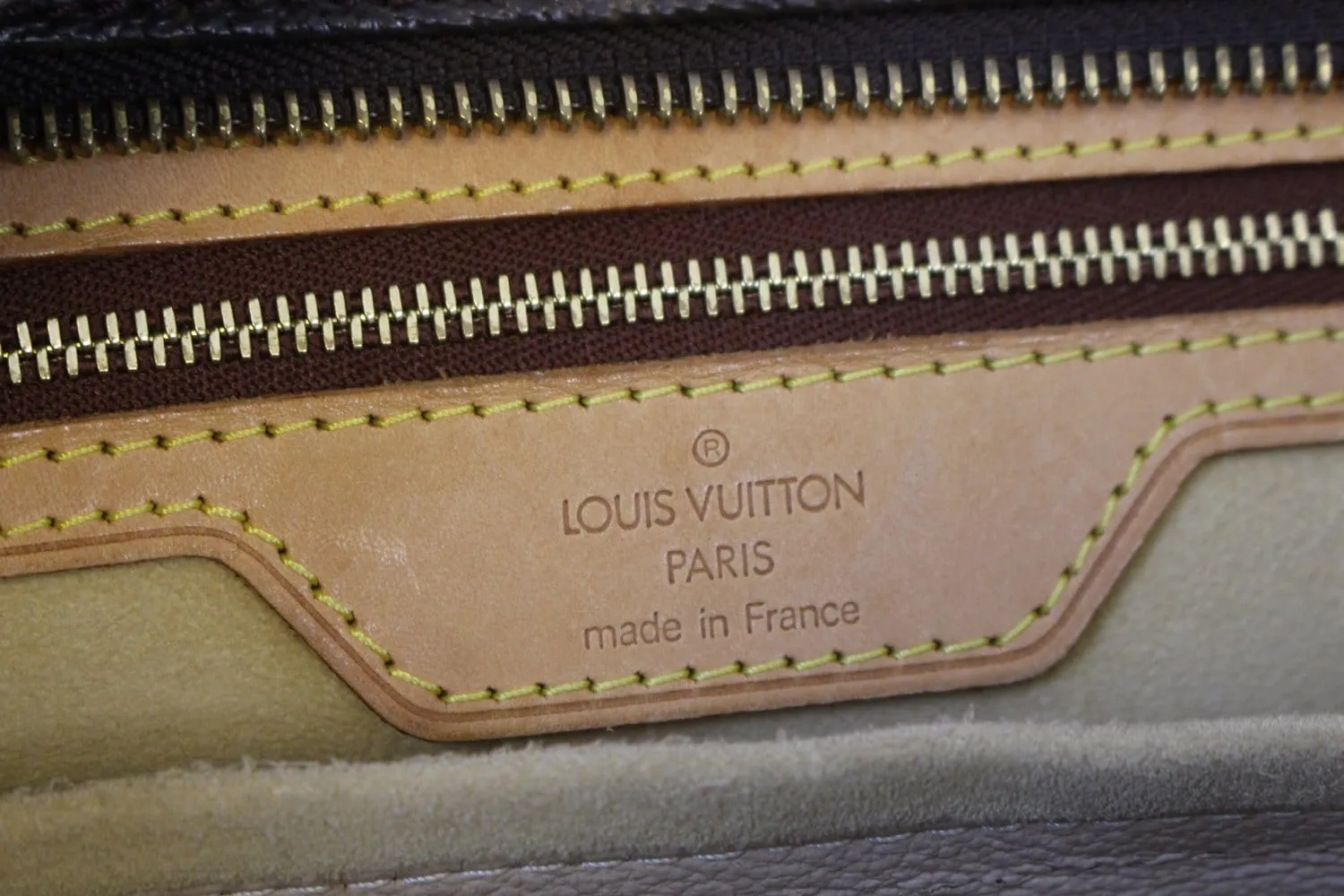 LOUIS VUITTON Monogram Canvas Luco Tote Bag