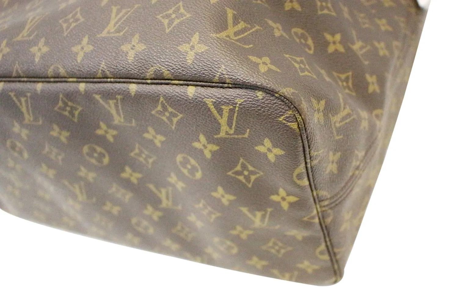 LOUIS VUITTON Monogram Canvas Neverfull GM Brown Tote Bag