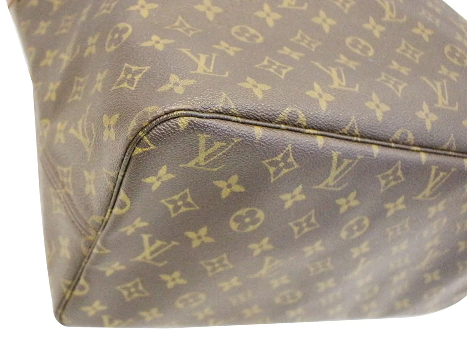 LOUIS VUITTON Monogram Canvas Neverfull GM Brown Tote Bag