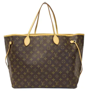 LOUIS VUITTON Monogram Canvas Neverfull GM Tote Bag