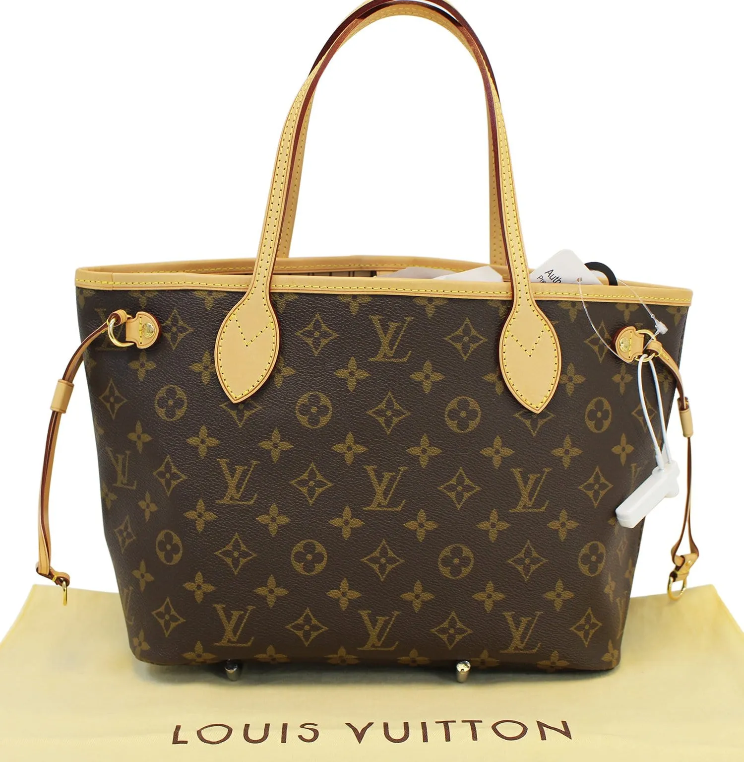 LOUIS VUITTON Monogram Canvas Neverfull PM Tote Shoulder Bag