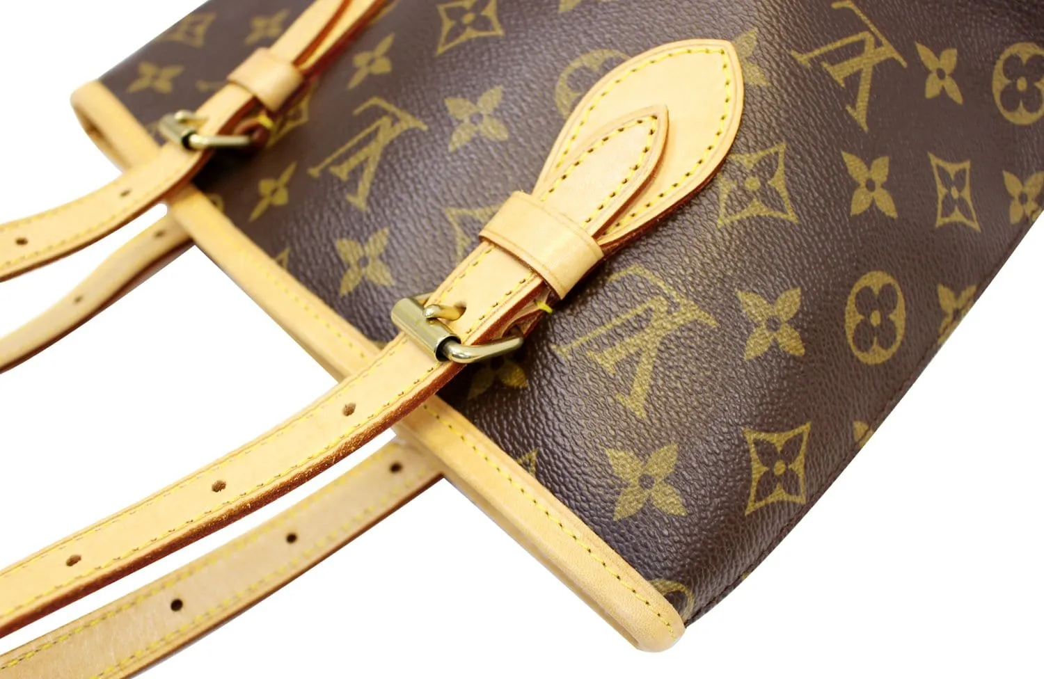 LOUIS VUITTON Monogram Canvas Petit Bucket Shoulder Bag