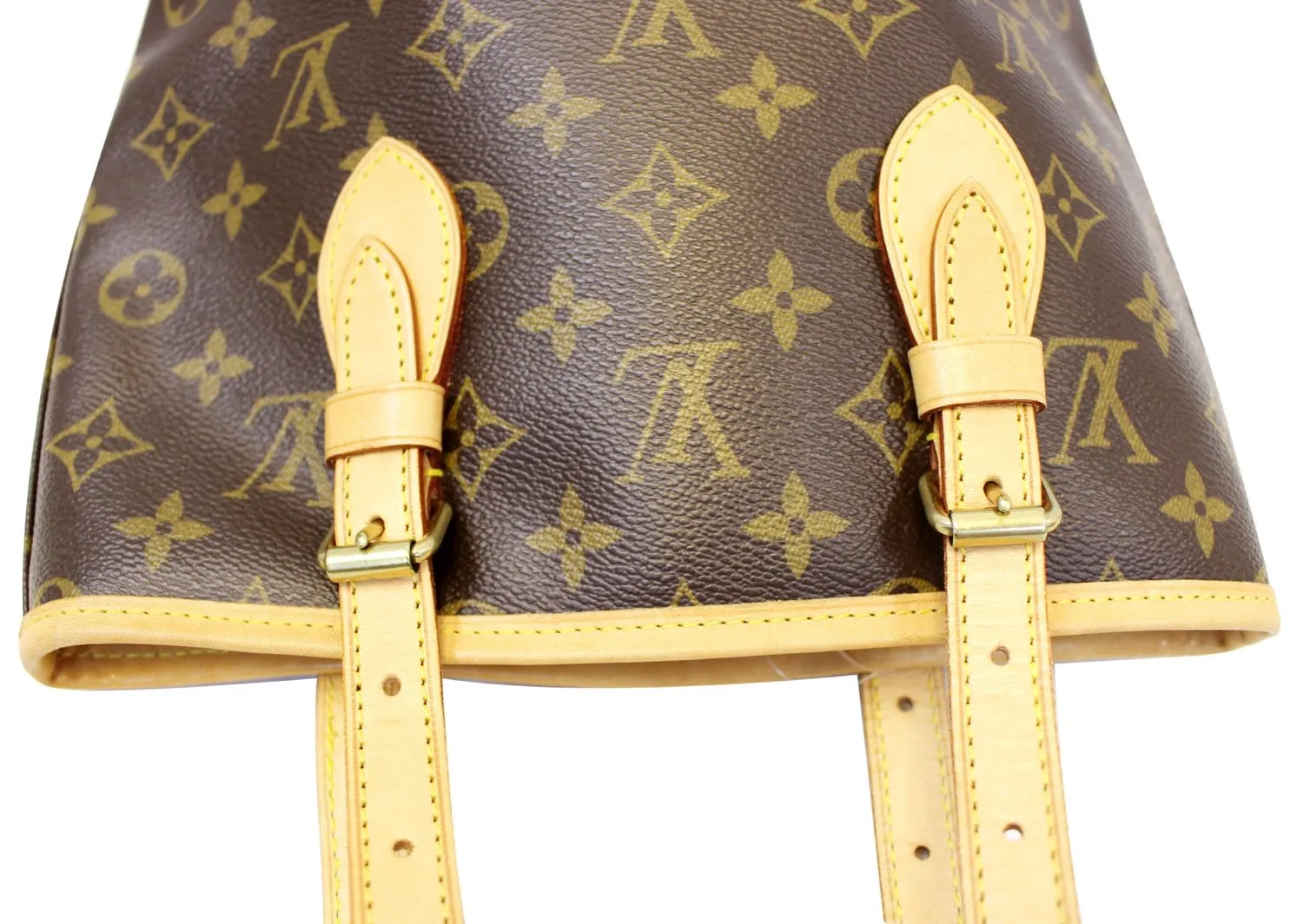 LOUIS VUITTON Monogram Canvas Petit Bucket Shoulder Bag